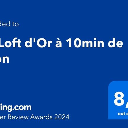 Le Loft D'Or A 10Min De Lyon Daire Champagne-au-Mont-d'Or Dış mekan fotoğraf